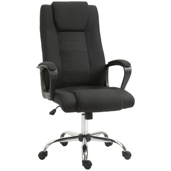 Ergonomisk kontorsstol svart