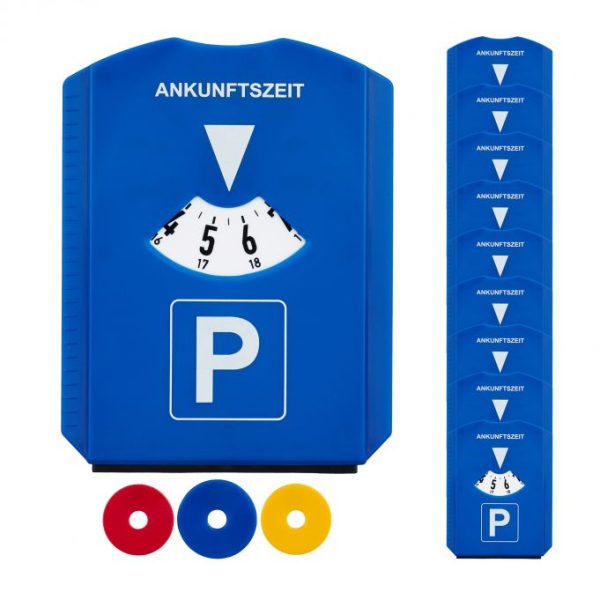 Parkeringsskivor med isskrapa 10-pack