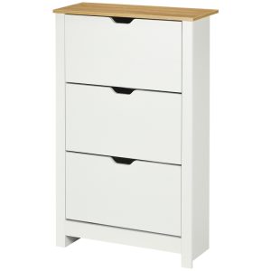 Skoskåp 3 fack 12 par skor 112 cm