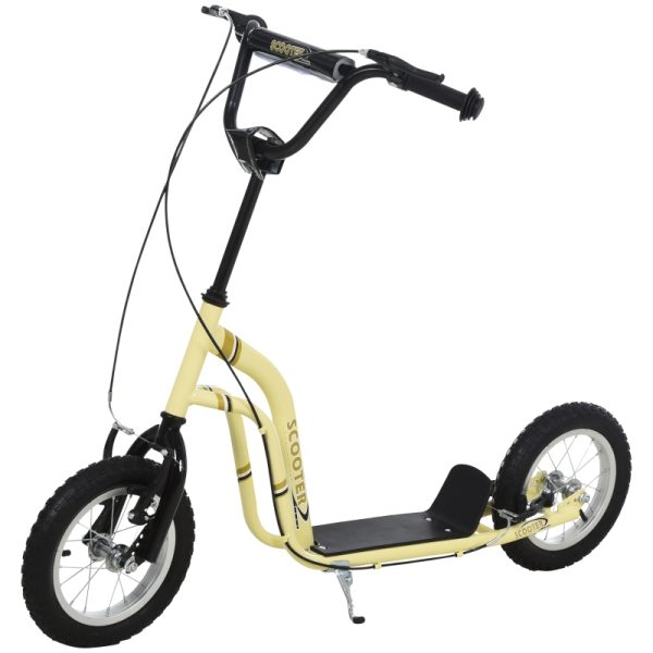 Sparkcykel från 5 år med pneumatiska däck 12 tum