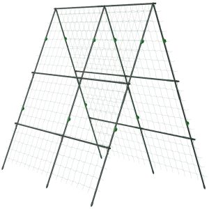 Spaljé med nät 1,8x1x1,8 m