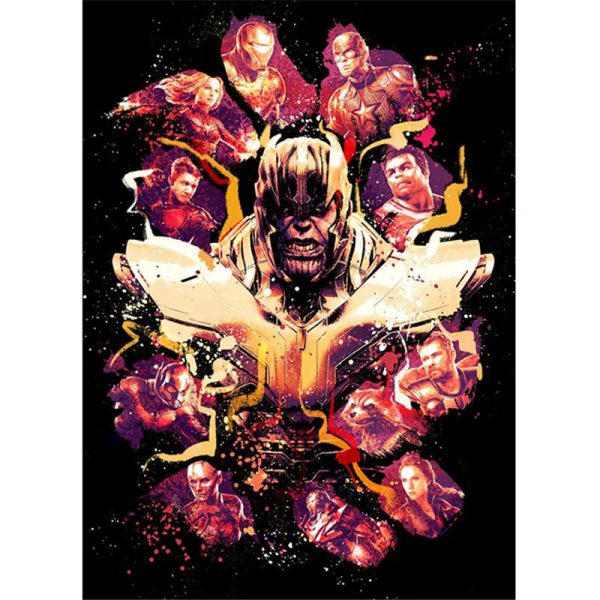 Posterkollektion med karaktärer från Marvel - G / 20x30 cm