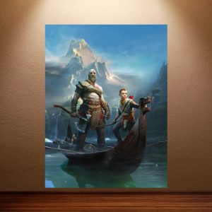 Posterkollektion från spelet "God of War" - O / 60x80 cm