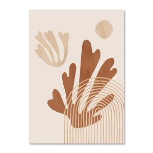 Poster med Matisse-inspirerad väggkonst - B / 50x70 cm