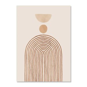 Poster med Matisse-inspirerad väggkonst - C / 50x70 cm