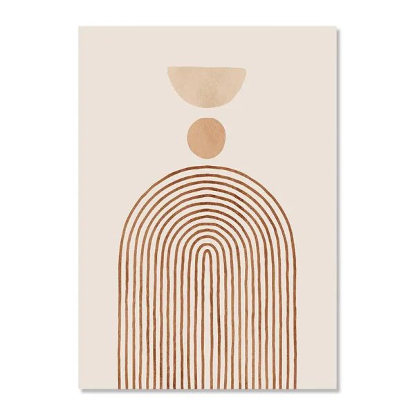 Poster med Matisse-inspirerad väggkonst - C / 50x70 cm