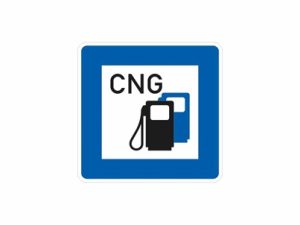 CNGli benzin istasyonu