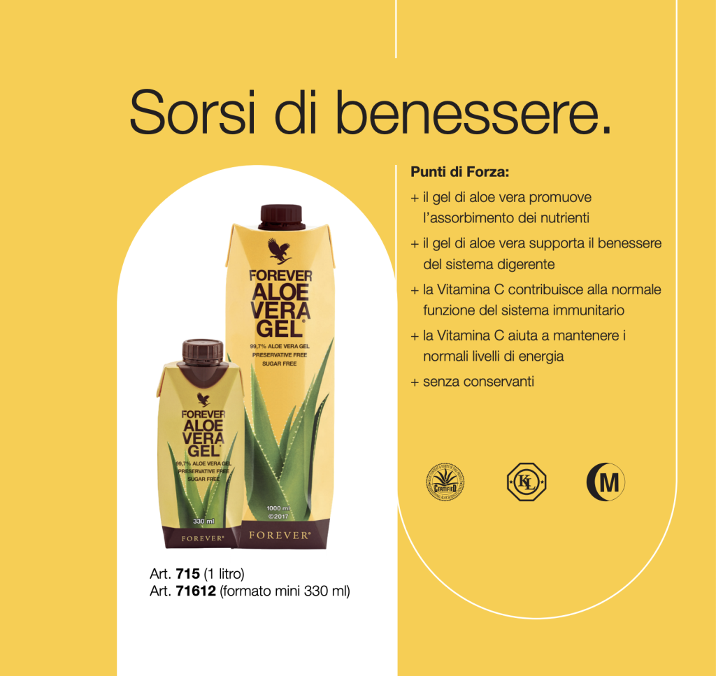 Aloe Vera Gel Proprietà