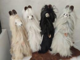 Alpaca bamse, Suri, 30 cm.