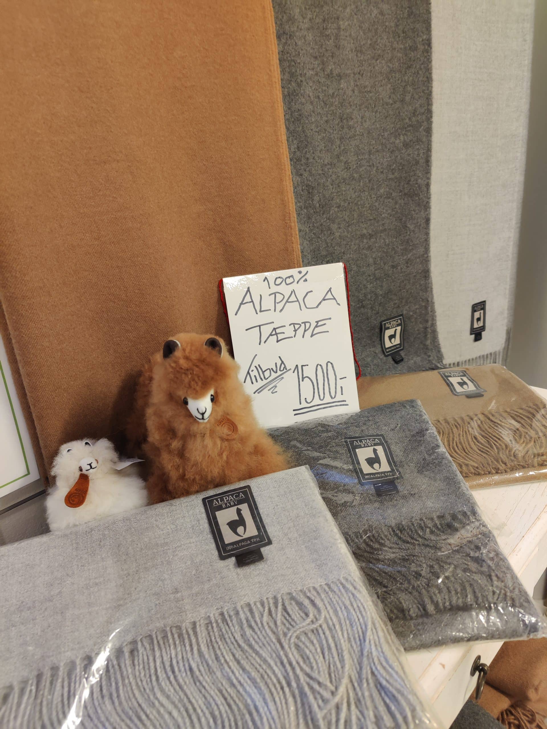 Plaid Tæppe 100% baby alpaca - Billede 3