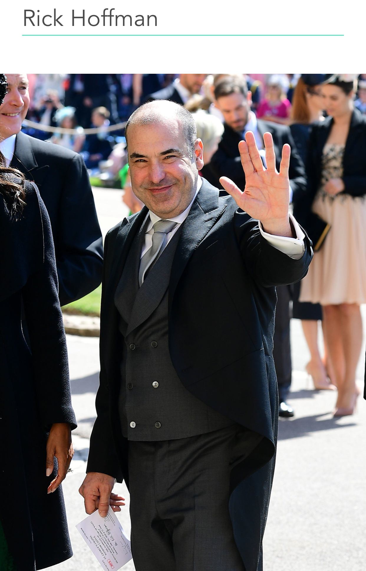 Rick Hoffman - Louis Litt Suits - Royal Wedding 