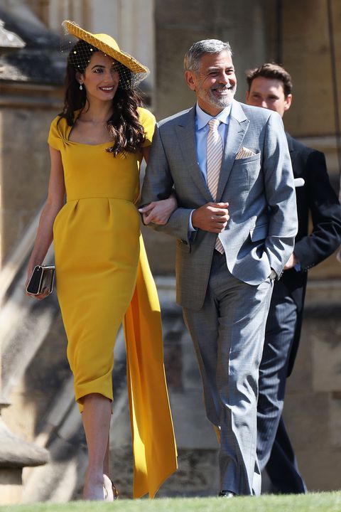 Amal Clooney - Royal Wedding