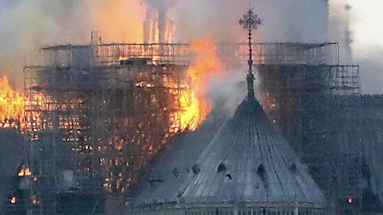 Notre Dame Fire 2019 Paris France