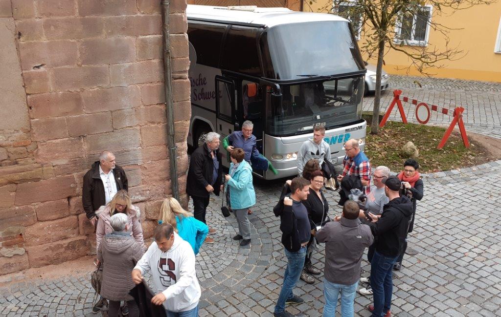 Exkursion von „Alt-Gründlach e.V.“ zur Brauerei Spalt.