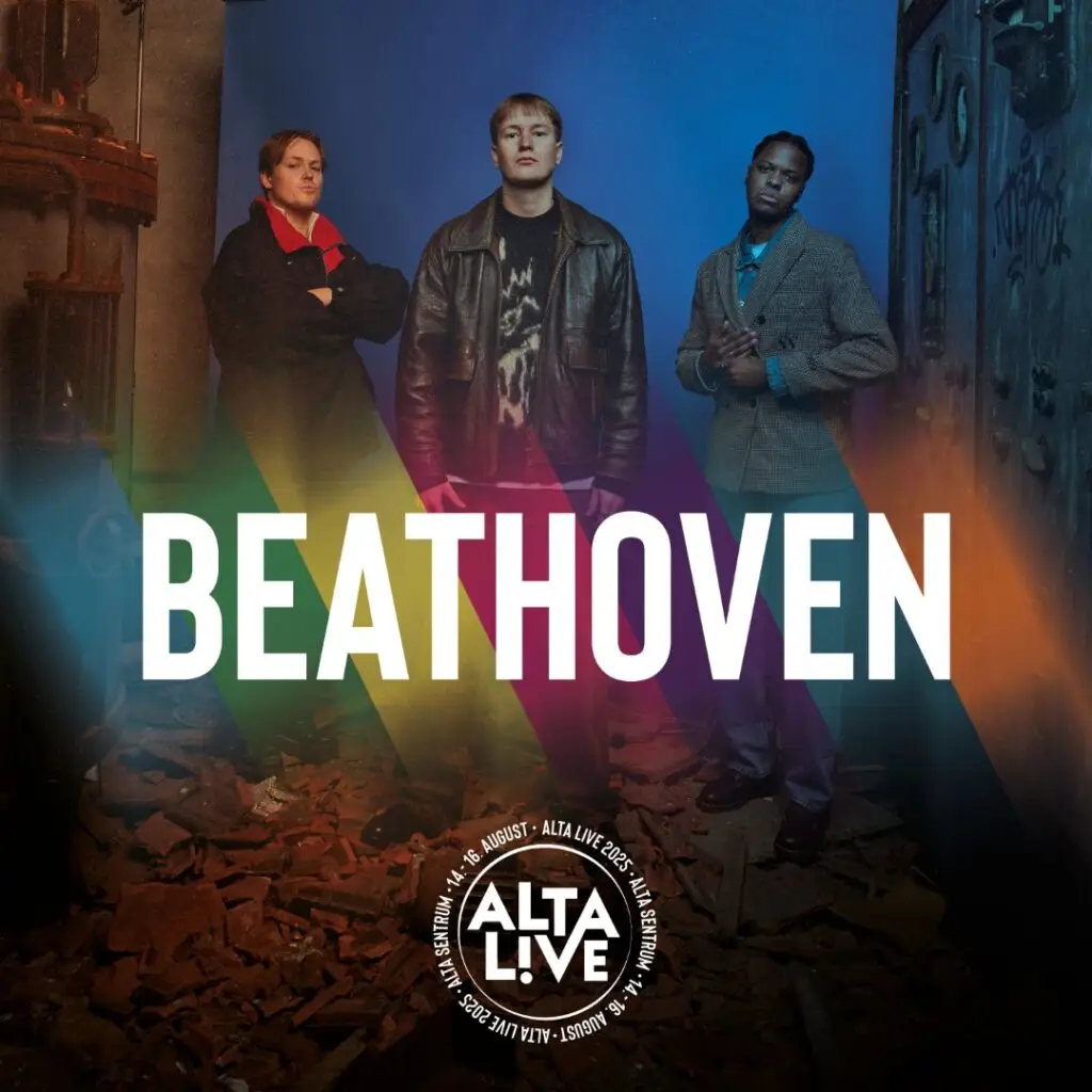 Pressebilde av gruppen Beathoven med link til spotifyprofil