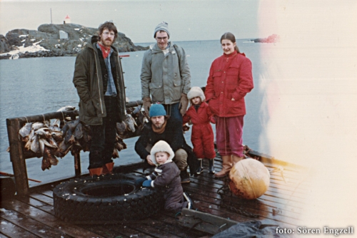 Jens, någon(?), Catha, Dag, Karin och Vidar