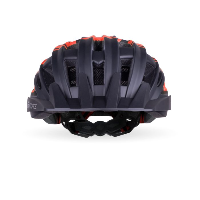 FORCE CORELLA hjelm, black/red, foran