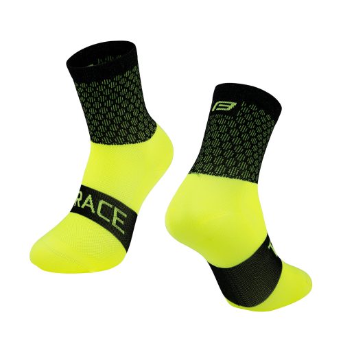 FORCE TRACE, black/fluo, socks