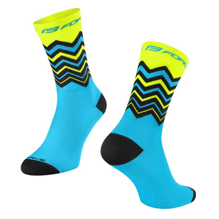 FORCE WAVE, fluo/blue, socks