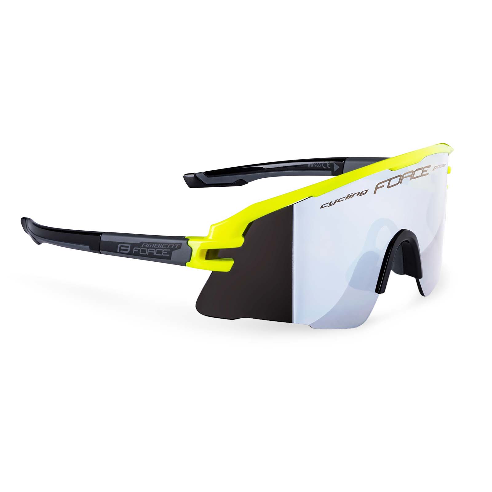 FORCE AMBIENT solbrille, fluo/grey - mirror, hoved