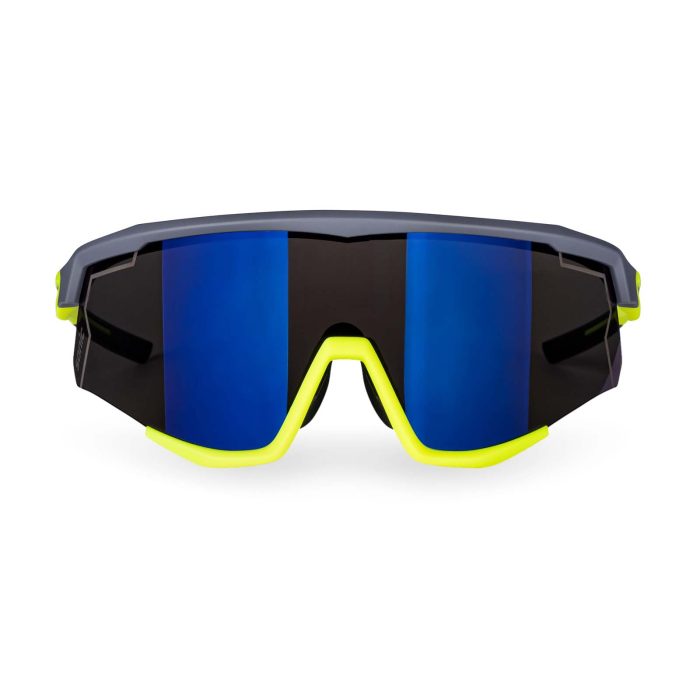 FORCE SONIC solbrille, grey/fluo - mirror, foran