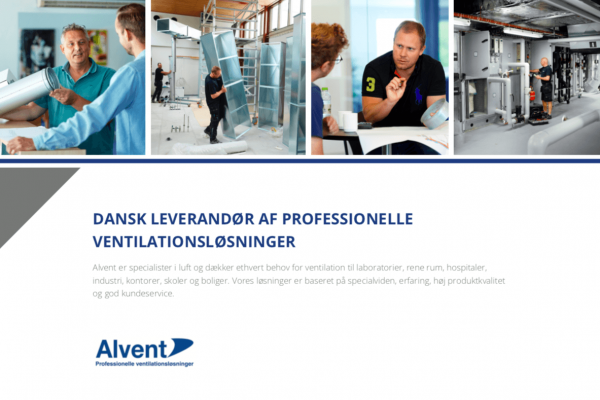 Alvent brochure forside