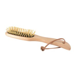 MAN/SVANS BORSTE I TRÄ ERGONOMISK