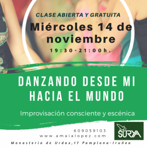 danza creativa y escénica taller