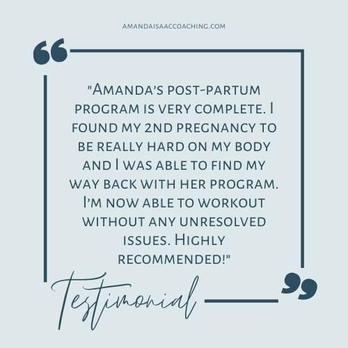 Positive client testimonial