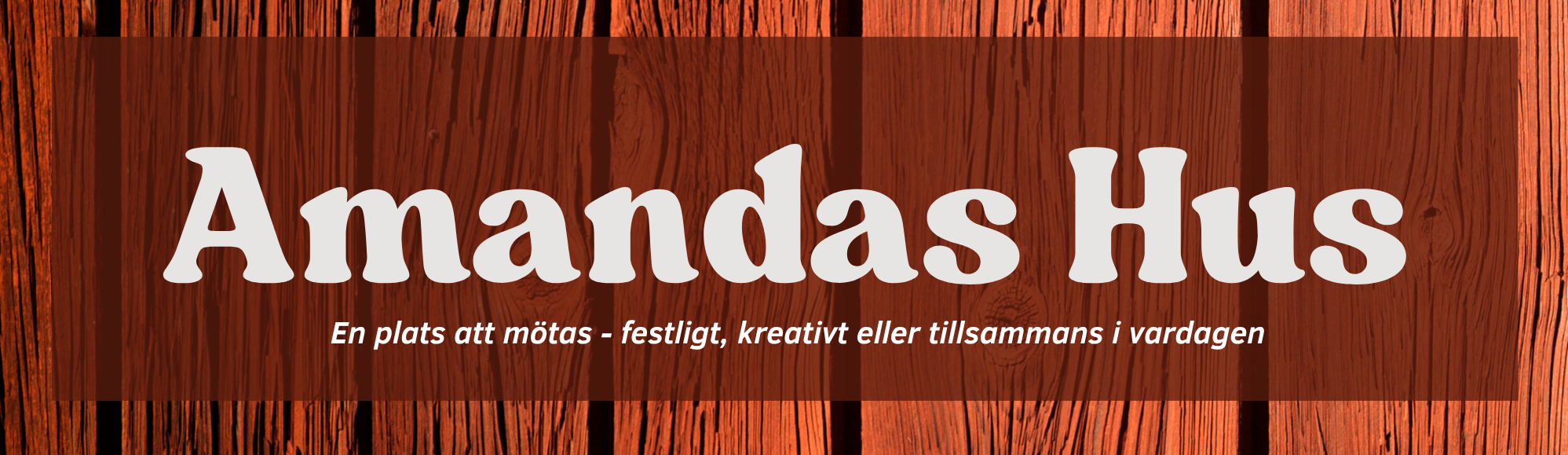 Amandas hus - Bygdegård för uthyrning