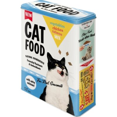 Plåtburk Cat Food 4L