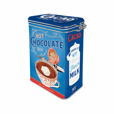 Plåtburk Clip Top Box Cacao Addicted 1,3L