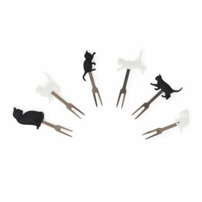 Meow – Set Med 6 Aperitif-Gafflar