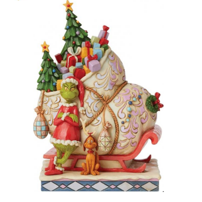 Disney Figurin – Grinchen & Släde