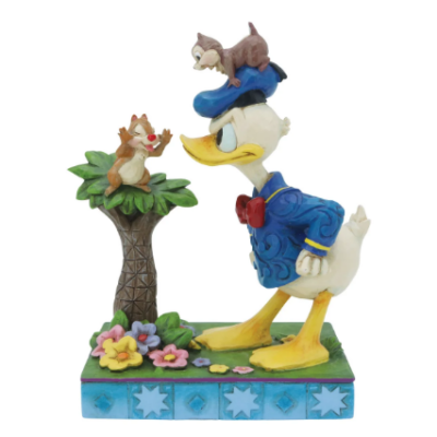 Disney Figurin – Piff & Puff retar Kalle Anka