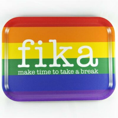 Bricka – FIKA Pride, 27x20cm