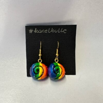 Örhängen Kanelbulle Pride