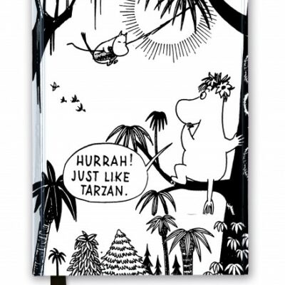 Mumin Folierad Anteckningsbok 21x15cm – Tarzan