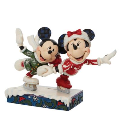 Disney Figurin – Musse & Mimmi åker Skridskor