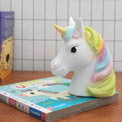 Enhörning Nattlampa LED