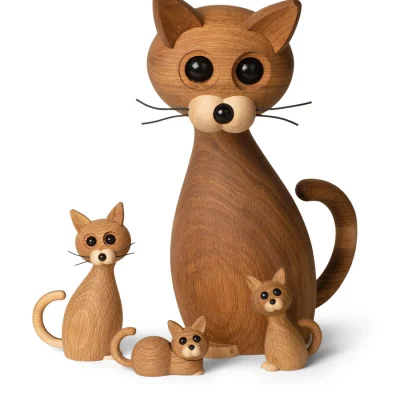 Big Lucky cat Figur 42 cm