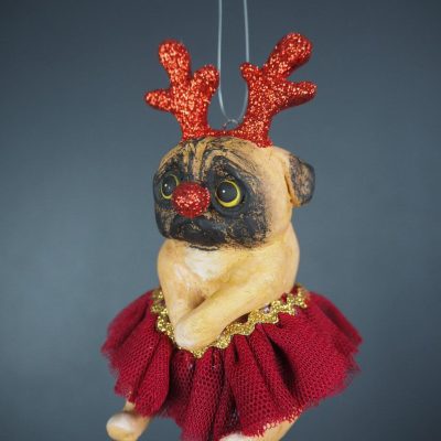 Julgranshänge, Xmas Pug