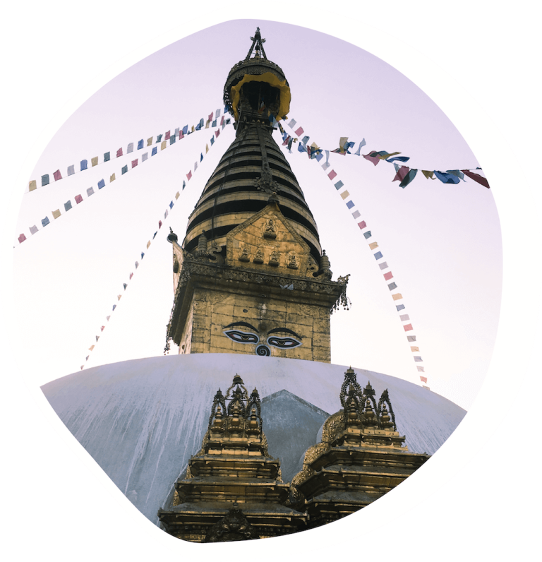 Nepal Destination Button