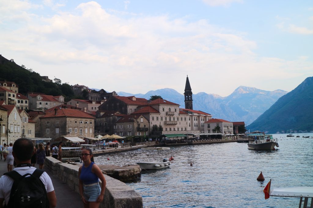 Perast, Montenegro, Interrail trip