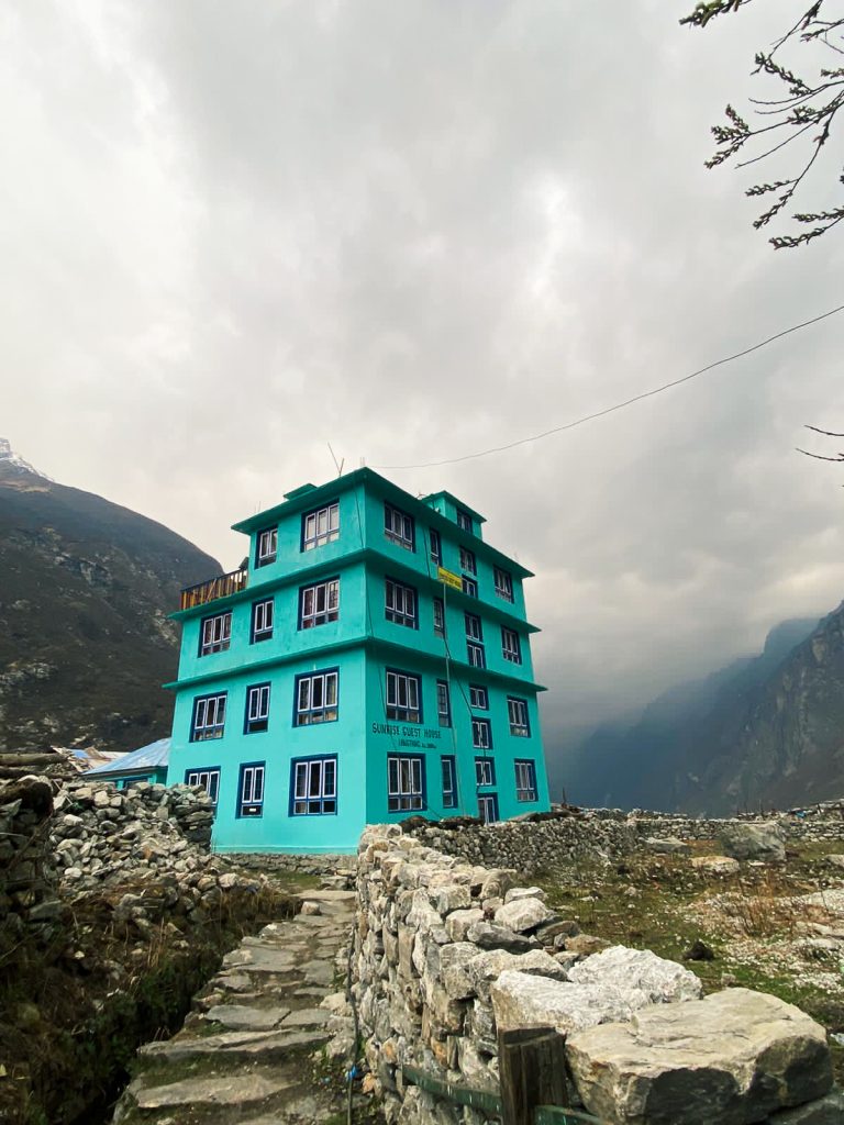 The Sunrise Hotel in Langtang Village