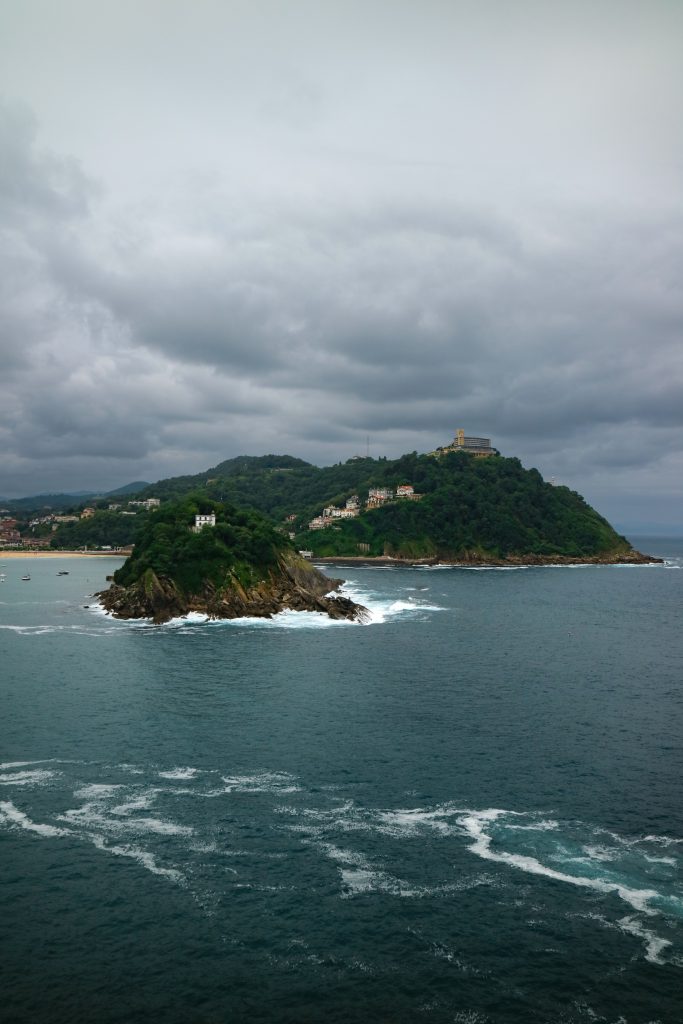 View from Urgull mountain, San Sebastian