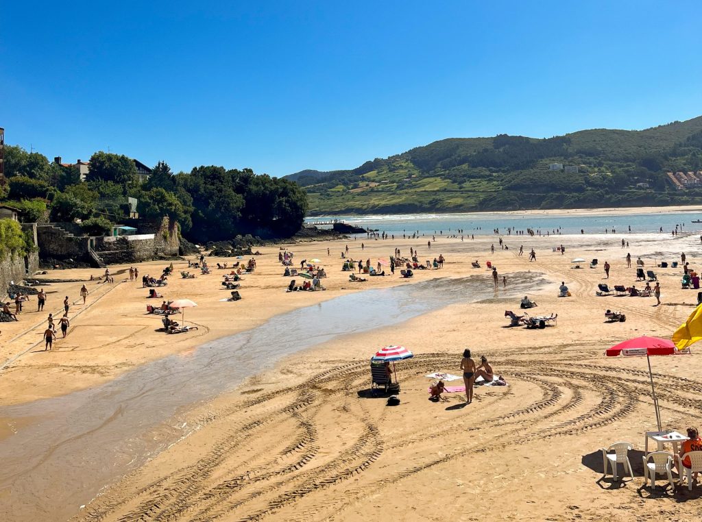 Beach view Mundaka, Spain