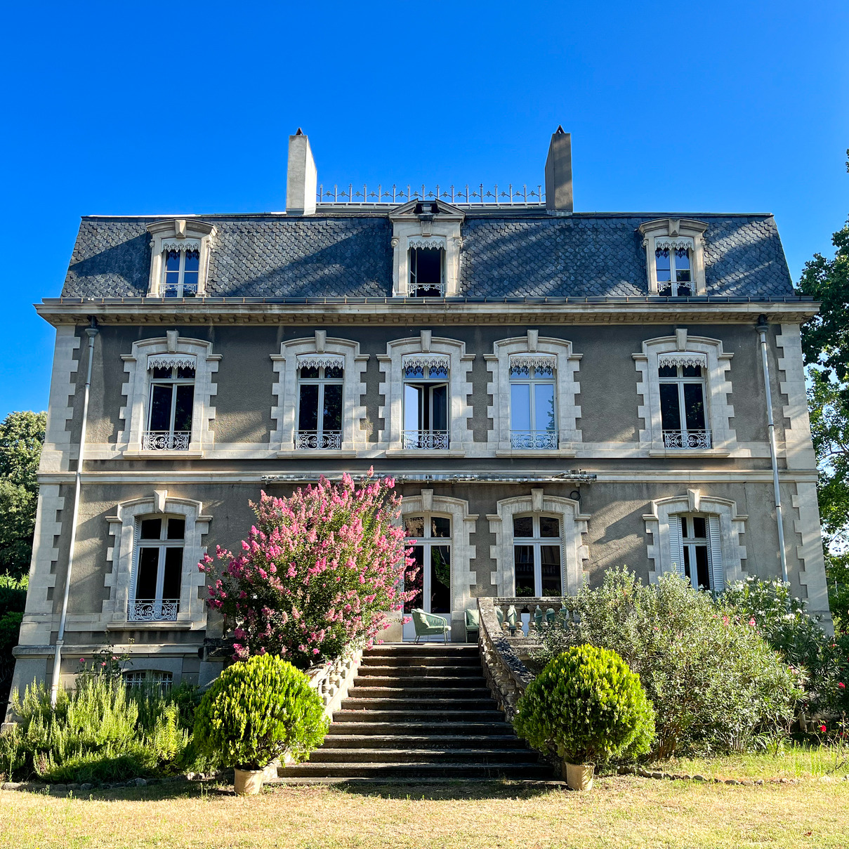 Exterior of Les Pénates in Mazamet, close to Carcassonne