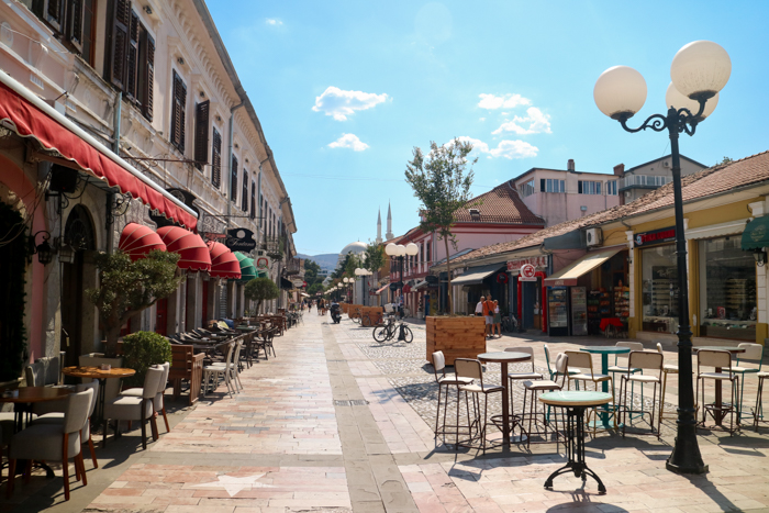 Streets of Shkodër, Albania