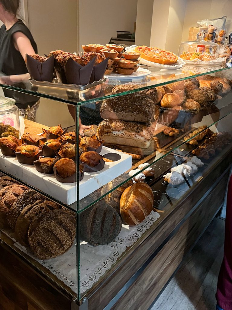 Display of bread and pastries, Craft Coffee and Pastry, Amsterdam